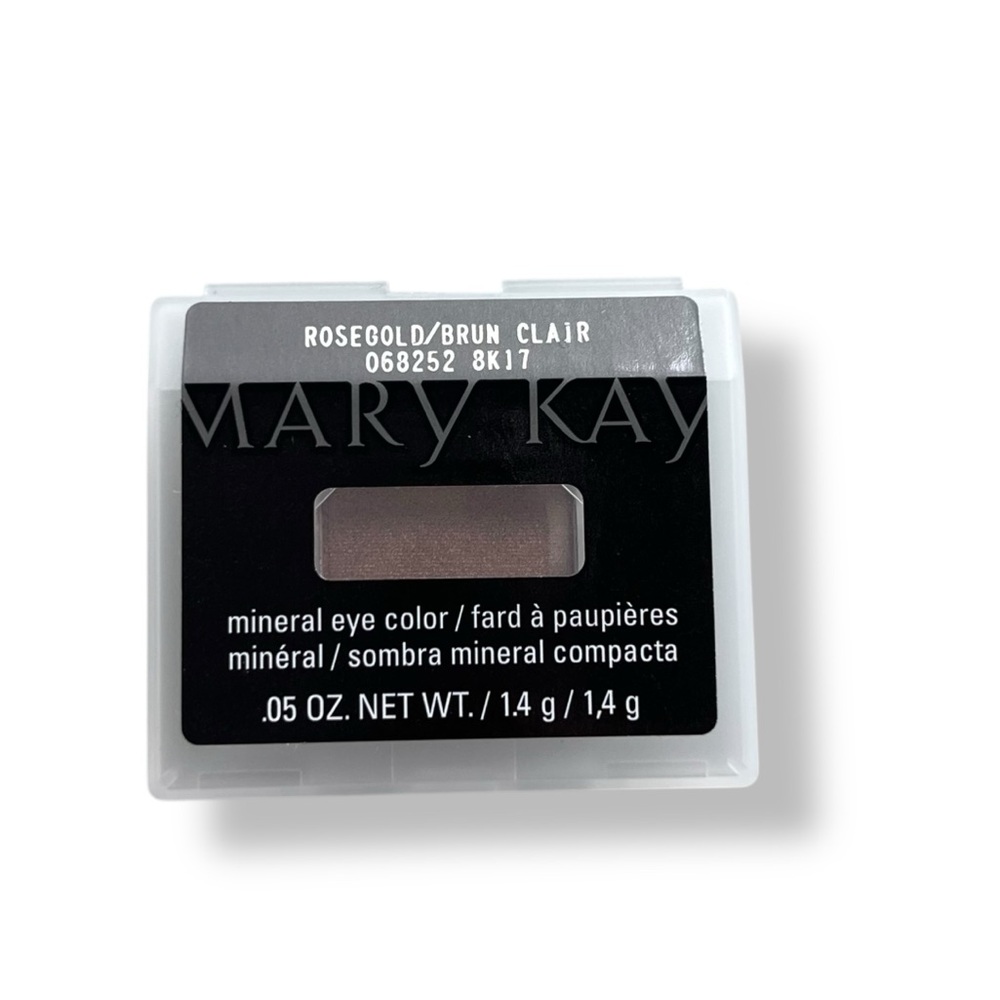 Mary Kay Mineral Eye Color Eyeshadow Rosegold Shimmer Glitter Metl 068252 .05 OZ